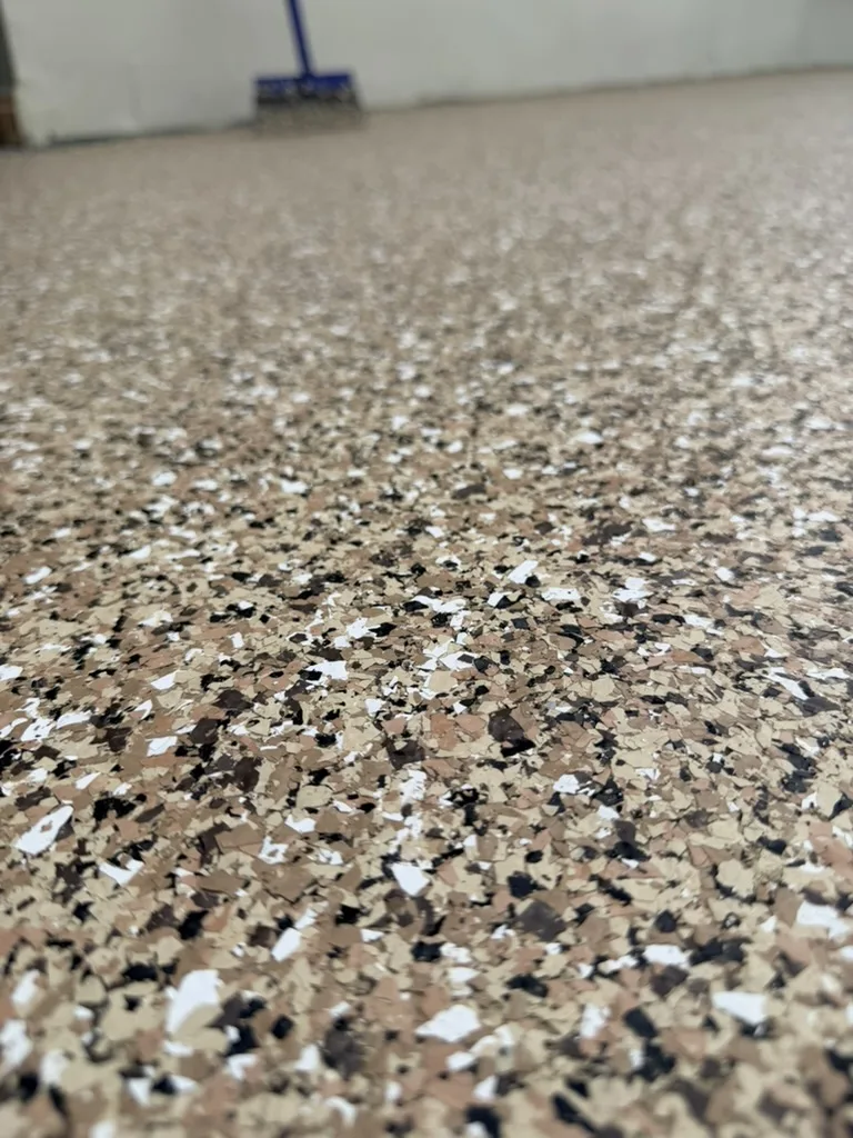 Close up texture of the finish