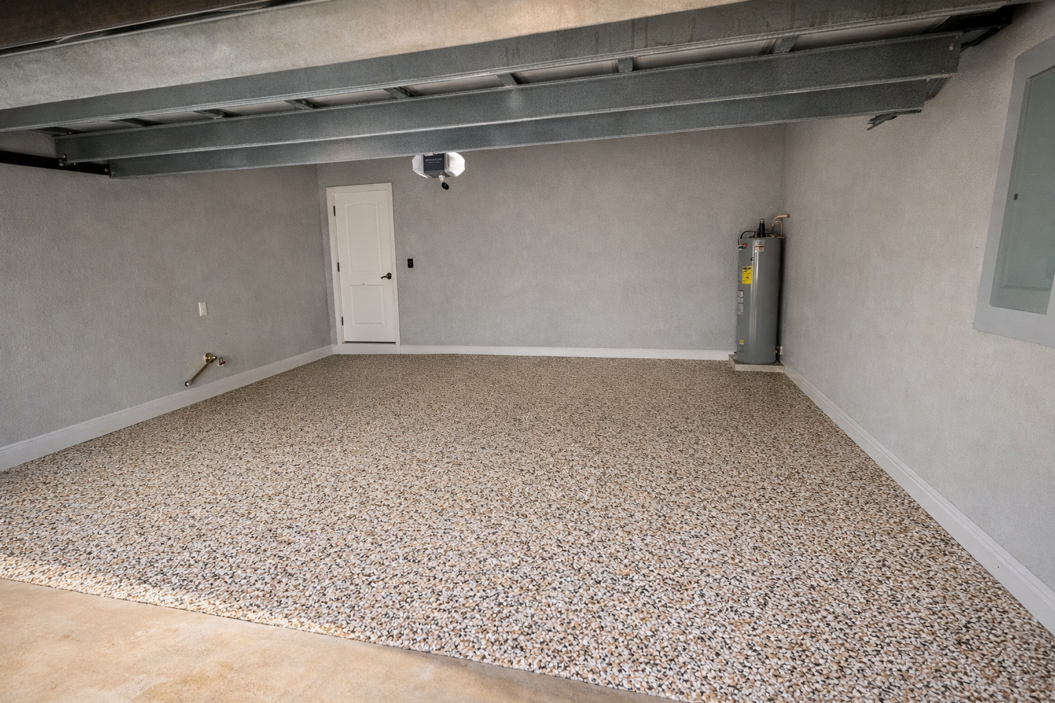 Commercial epoxy style floor